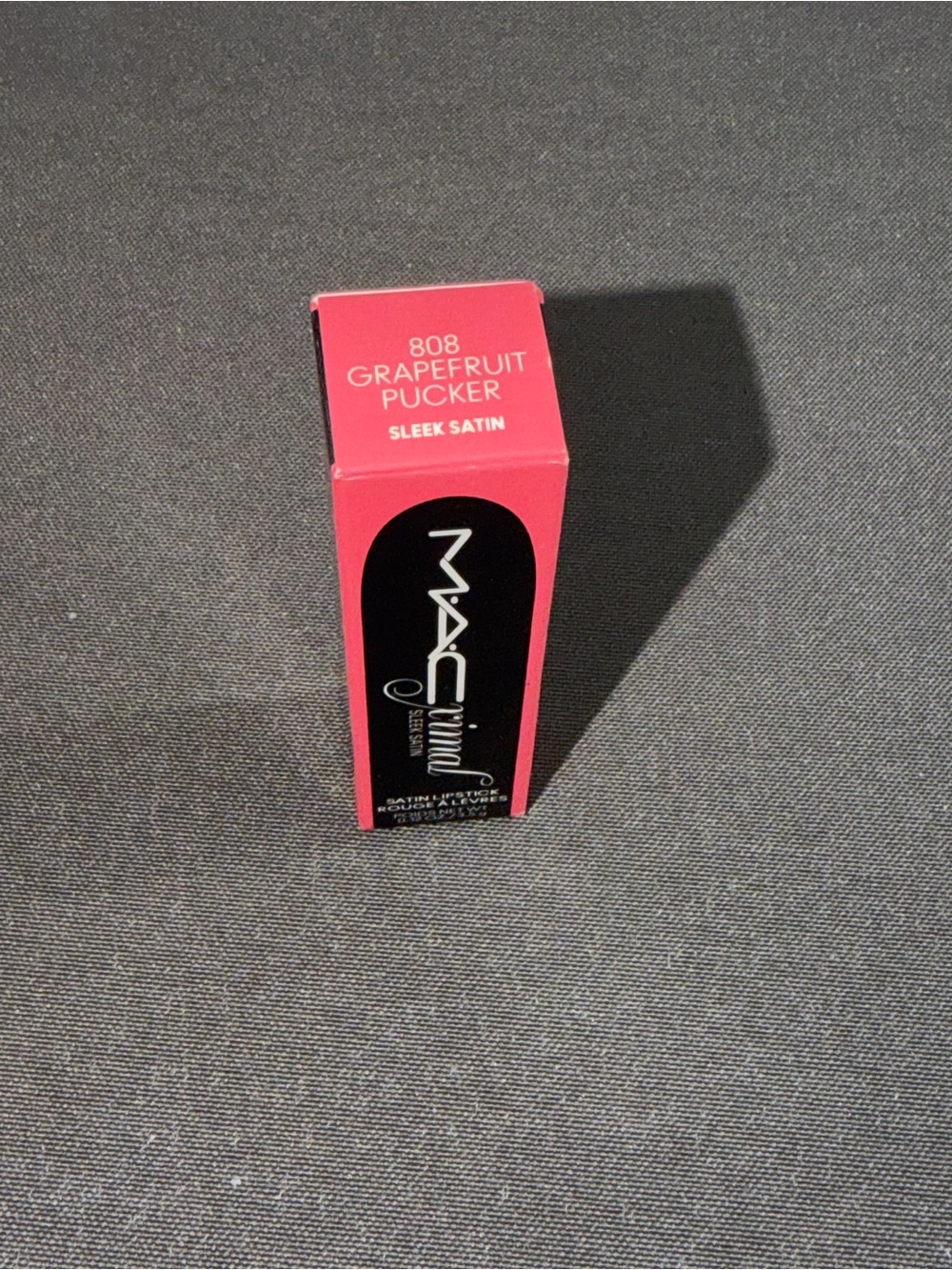 MAC Cosmetics Satin Lipstick 808 Grapefruit Pucker - Sleek Satin